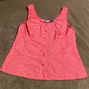 NWOT Vintage Zoey Beth Plus Sleeveless Top Blouse Size 1X